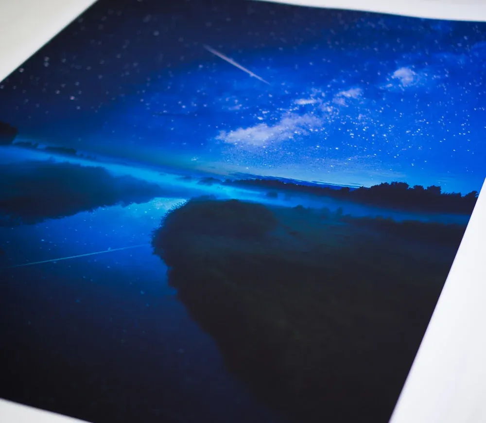 Mikko Lagerstedt - Print Giveaway - Print Sample - Night River