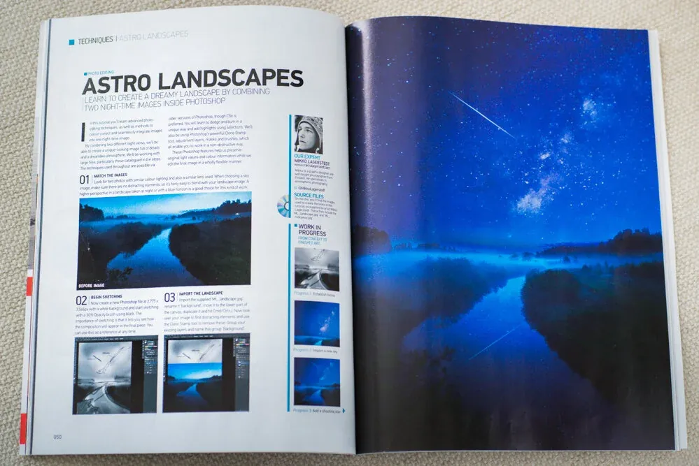 Advanced Photoshop Magazine Tutorial - Night River