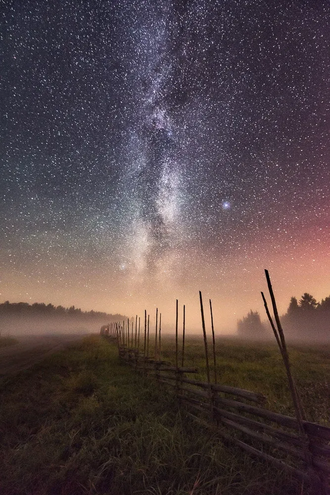 Fog & Stars II - Nikon D810 & Nikkor 14–24 mm f/2.8 G ED - ISO 6400, 14 mm, f/2.8, 30 sec.