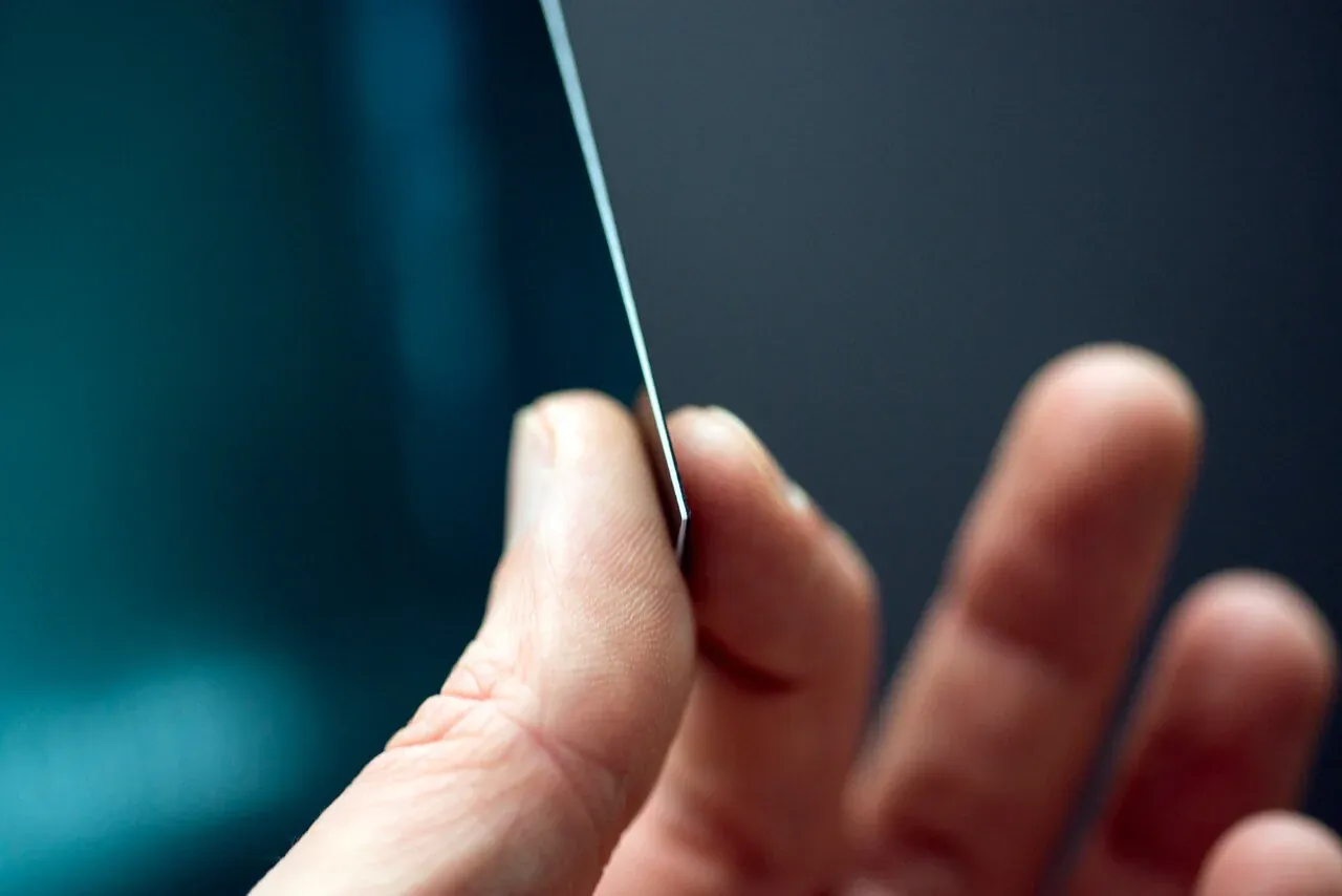 Here you can see how thick the pages are