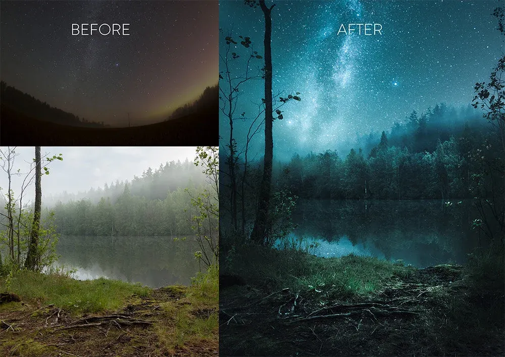 Star Photography Composite Tutorial