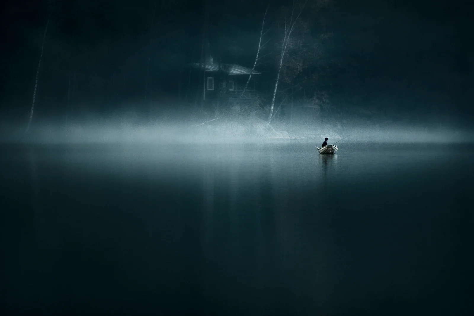 Mikko Lagerstedt - Alone – Color defines the mood.