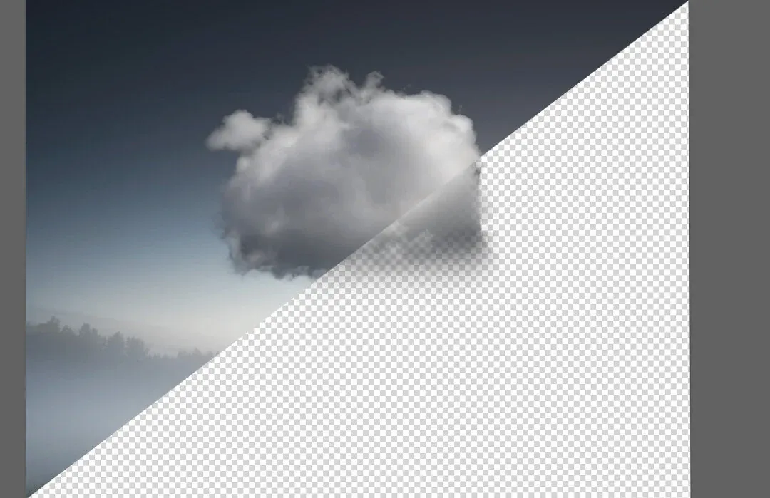 Making duplicates of the cloud layer and rotating them to make the cloud look more realistic.