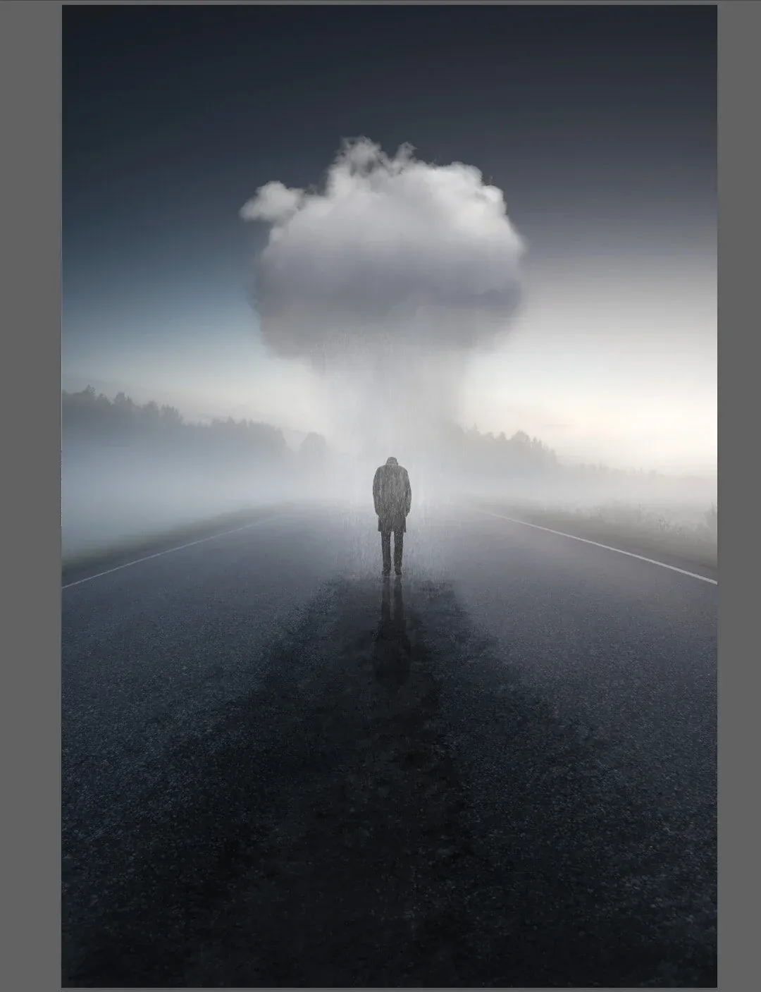 Final piece to the manipulation was to add the person.