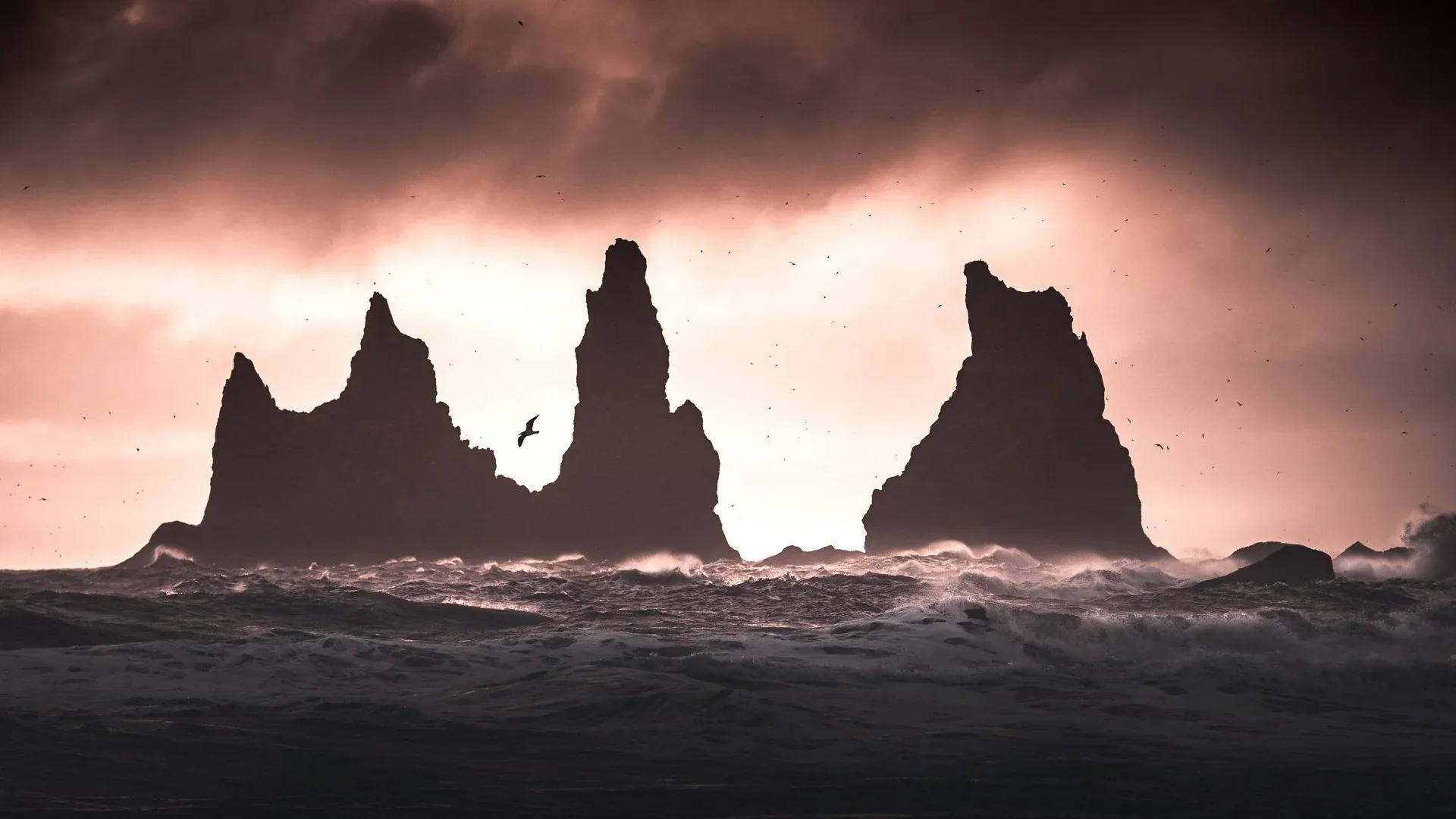 The final image. The mood now matches the intensity of the Icelandic coast. The mood was there, you just had to bring it out in post-processing.