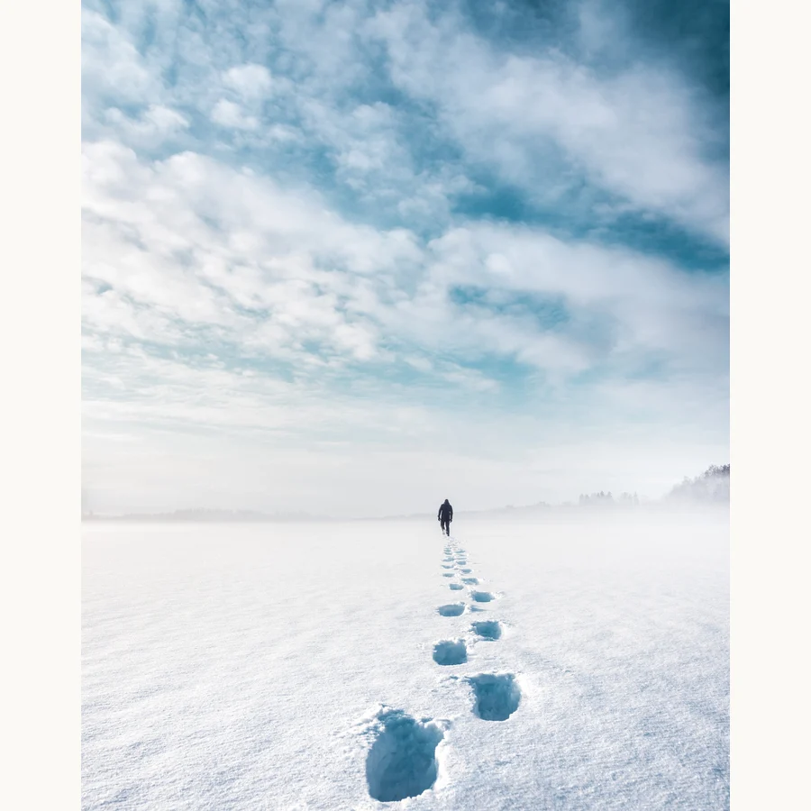 Footprints, a licensing image by Mikko Lagerstedt