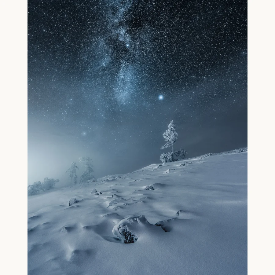 Frozen Night, a licensing image by Mikko Lagerstedt