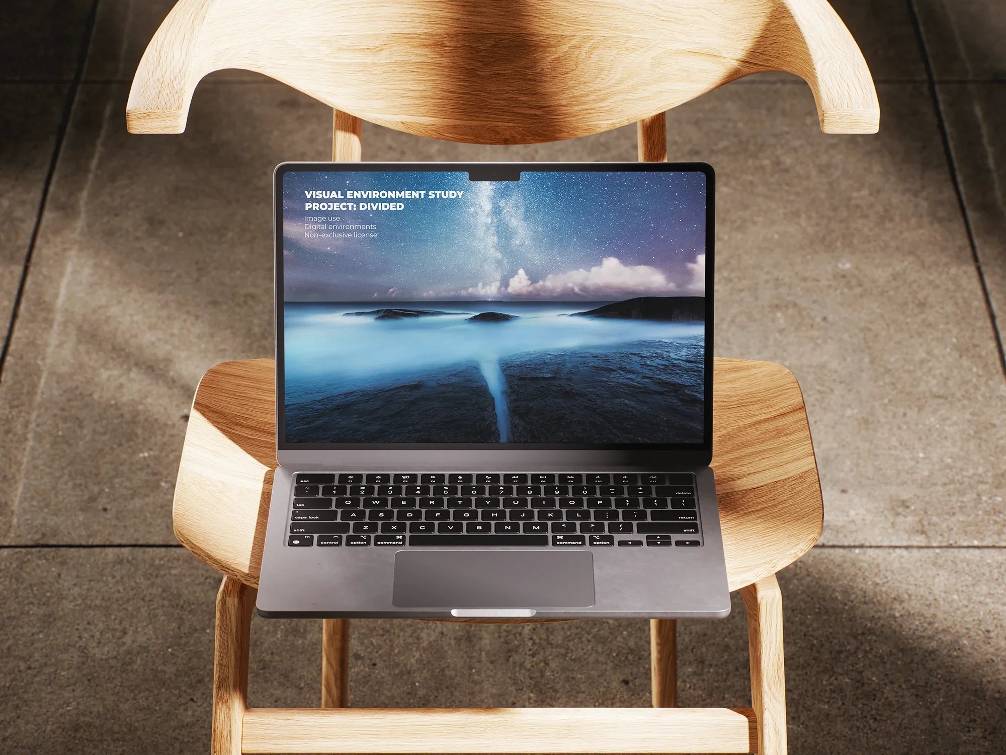 Visual pacing on laptop