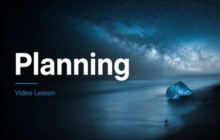 Lesson 04 — Planning & Gear