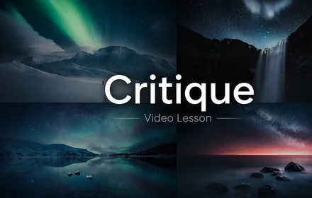 Lesson 09 — Photo Critique