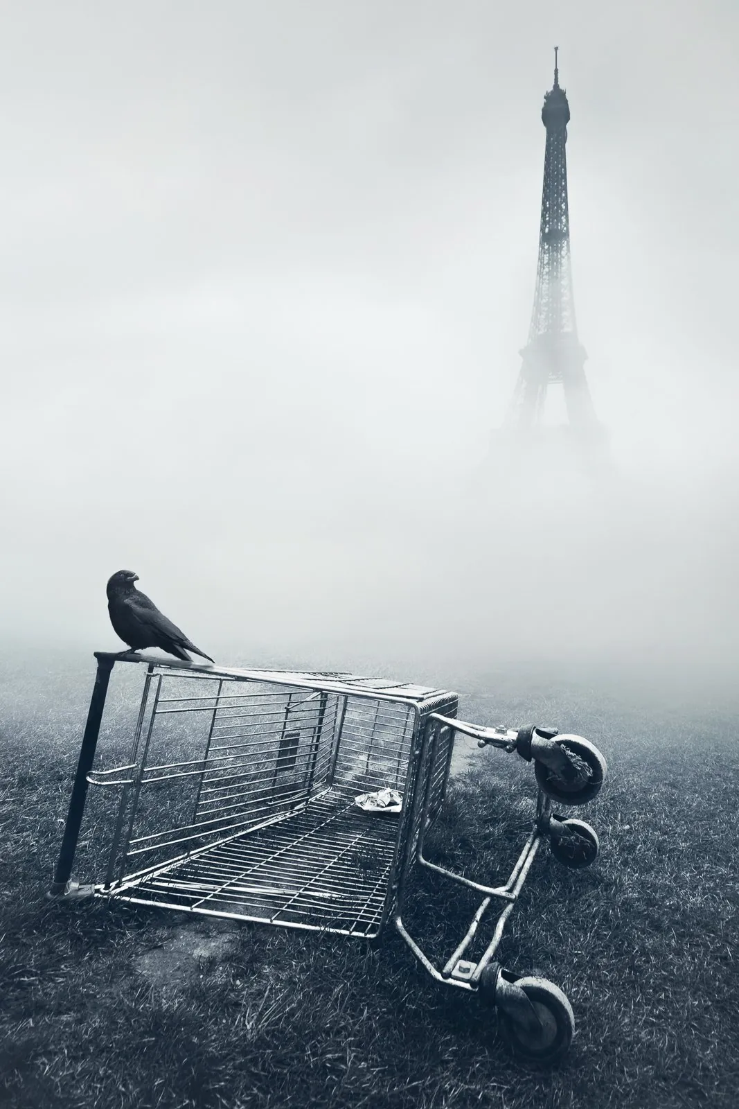 Paris, a dreamlike composite landscape from the Dream collection by Mikko Lagerstedt.