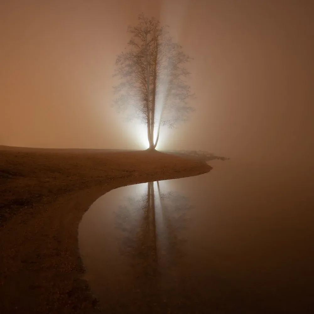 Before edit of an atmospheric landscape using the EPIC system