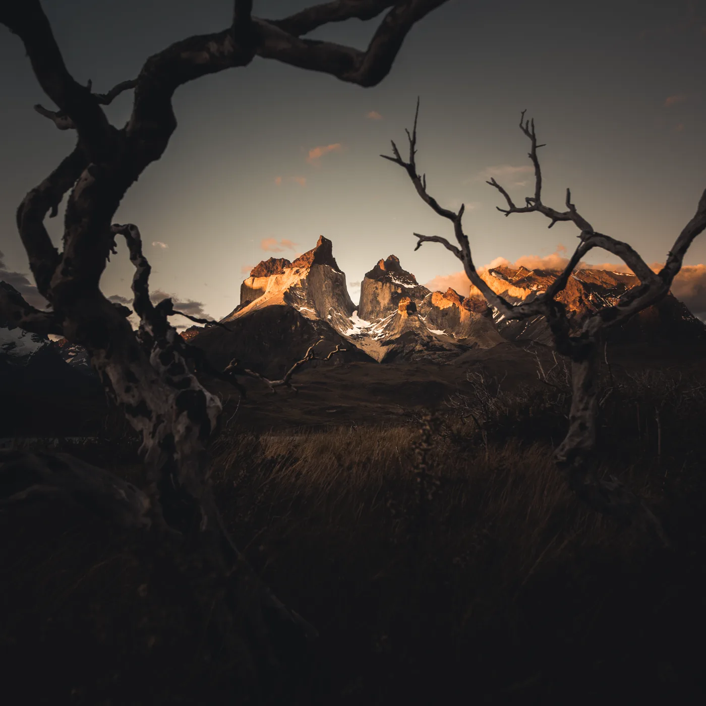 Atmospheric Patagonia landscape finished with EPIC presets