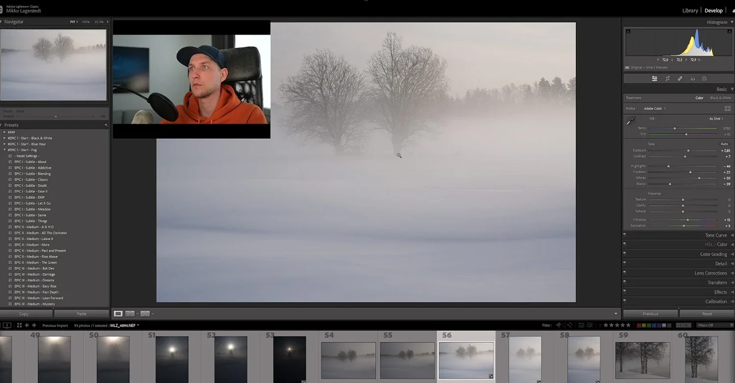 Atmospheric portrait of Mikko Lagerstedt used on the mentoring page