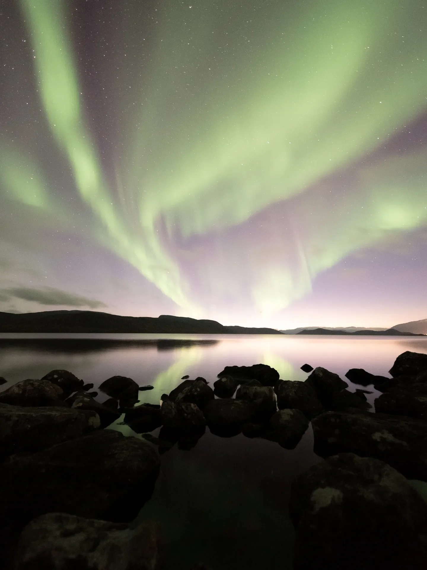 Aurora scene preview for the Borealis simulator