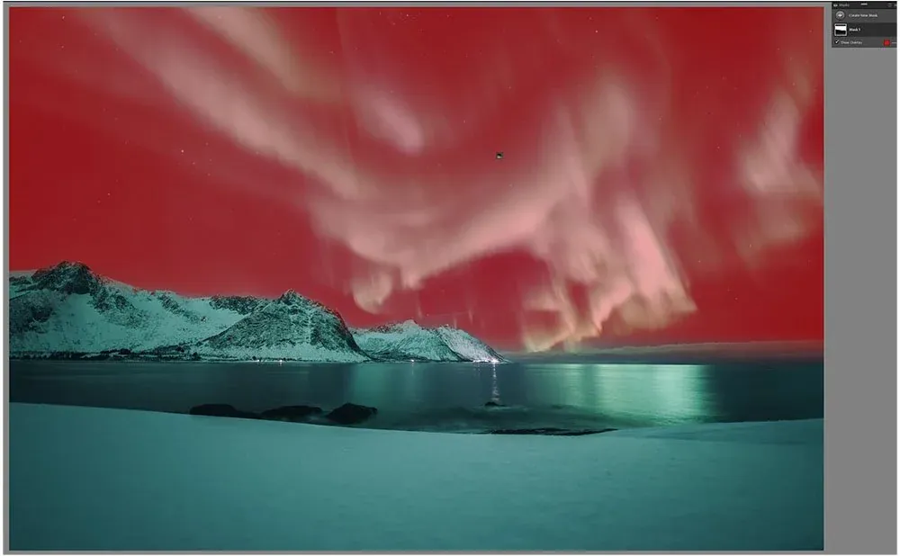 Borealis masking workflow