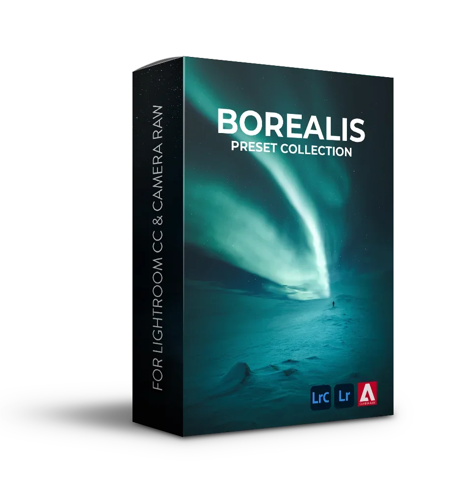 Cover artwork for the Borealis Northern Lights preset system