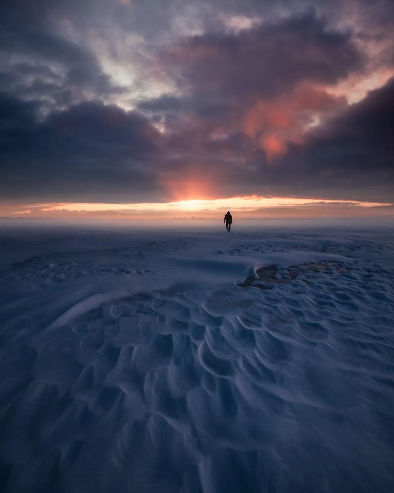 Into The Unknown, an atmospheric landscape photograph from the Recent collection by Mikko Lagerstedt.