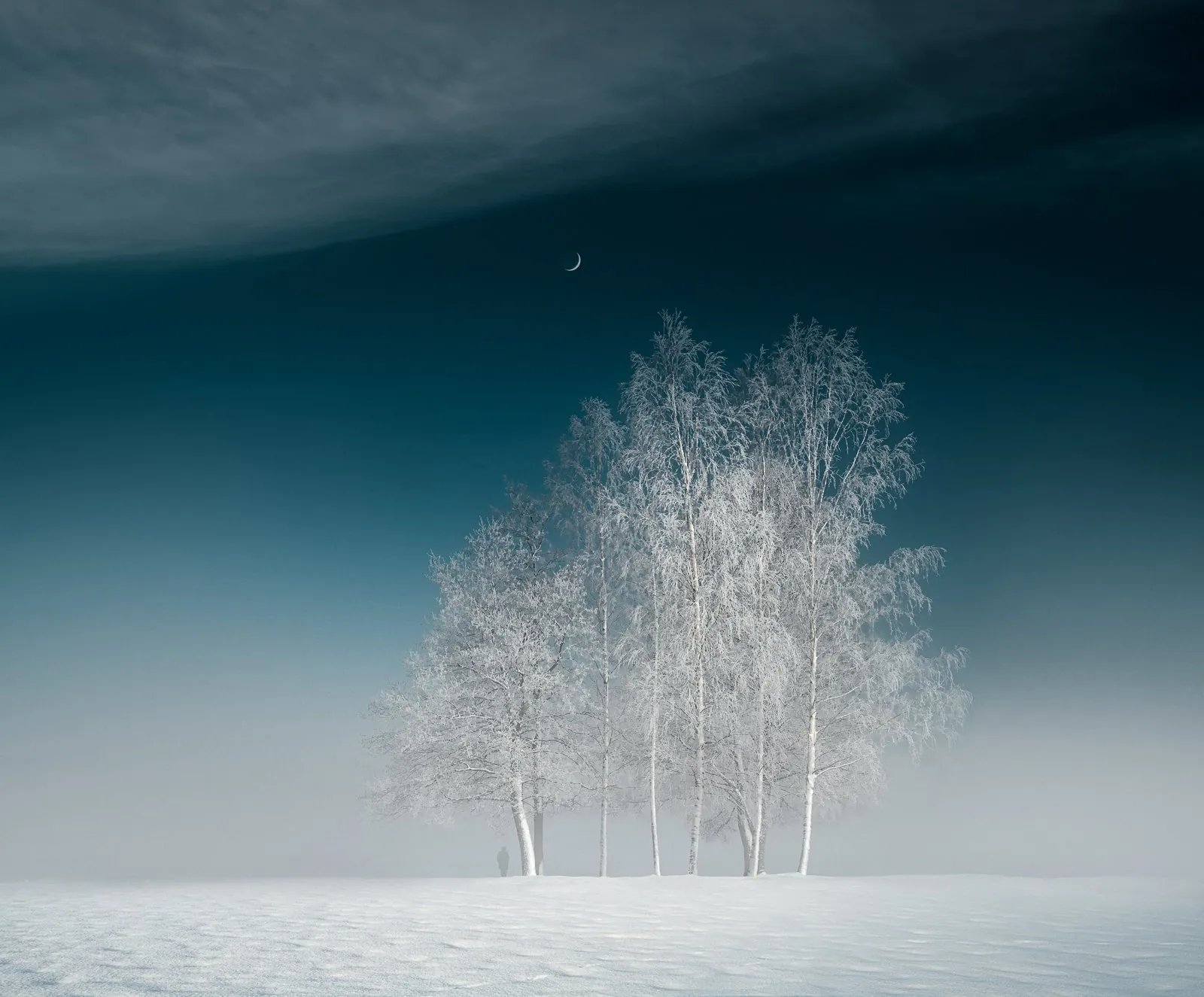 In The Mist, an atmospheric landscape photograph from the Recent collection by Mikko Lagerstedt.