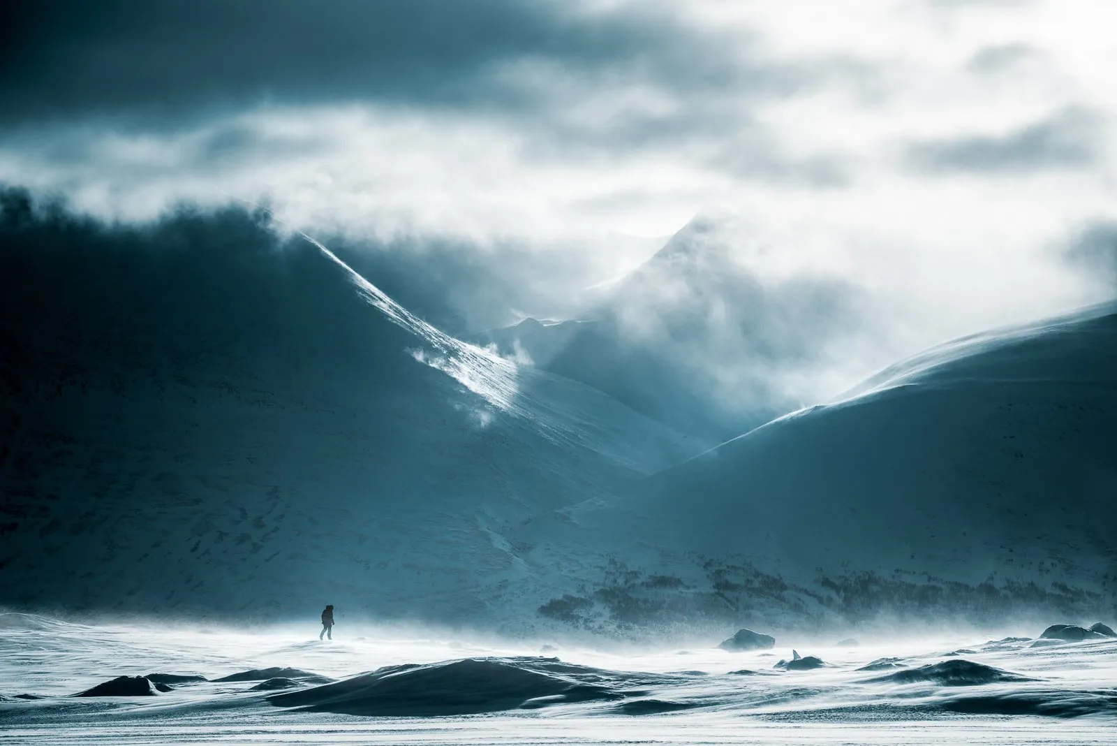 Desolation, an atmospheric landscape photograph from the Recent collection by Mikko Lagerstedt.