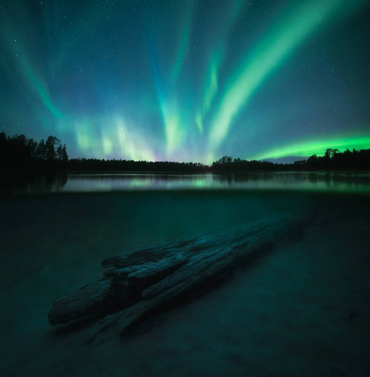 Underneath the Surface, an atmospheric landscape photograph from the Recent collection by Mikko Lagerstedt.