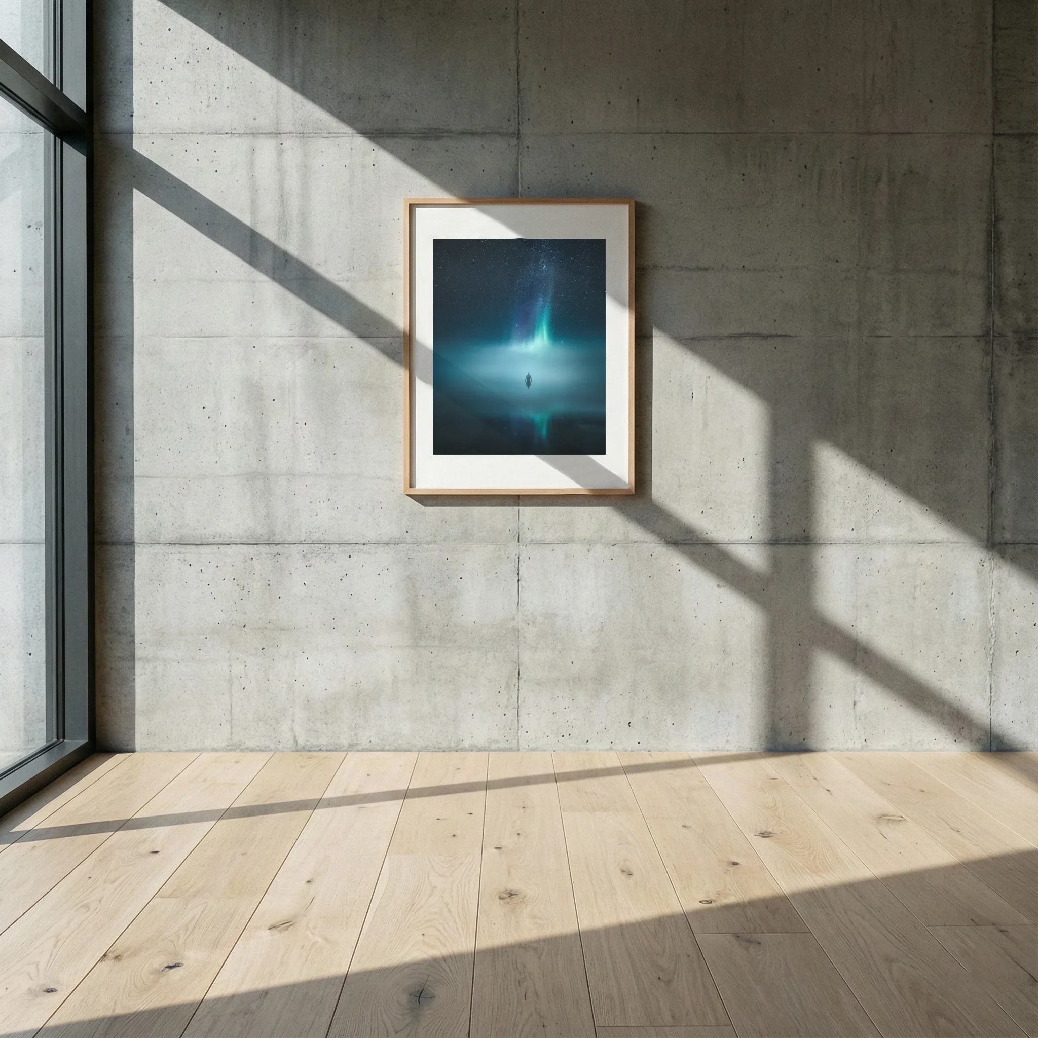 Arise by Mikko Lagerstedt shown framed